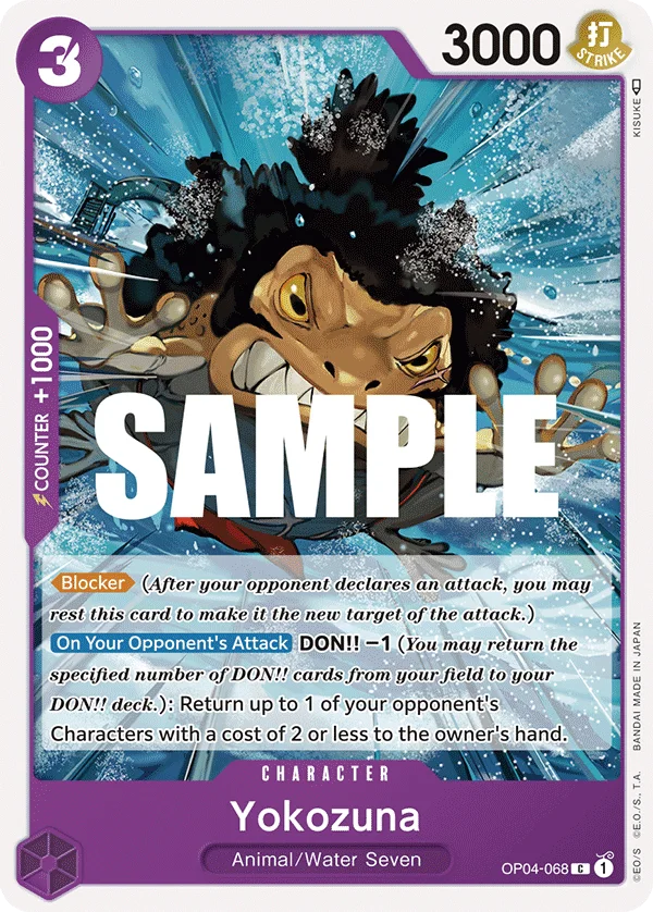 Yokozuna OP04-068 – One Piece Card Game Character