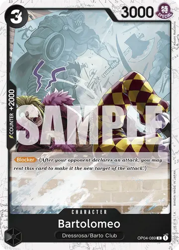 Bartolomeo OP04-089 (Alternate art)