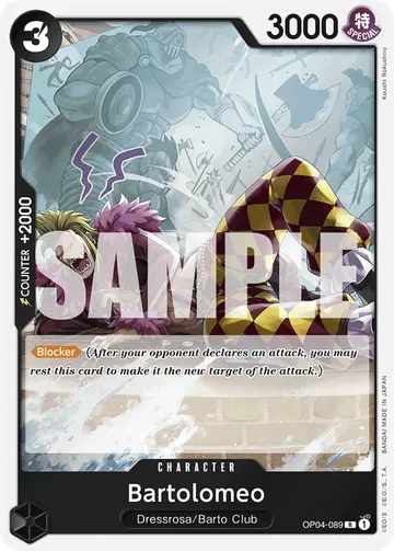 Bartolomeo OP04-089 (Reprint)