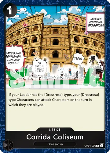 Corrida Coliseum OP04-096 (Alternate art)