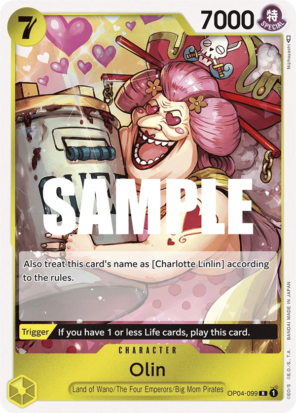 Olin OP04-099 – One Piece Card Game Character