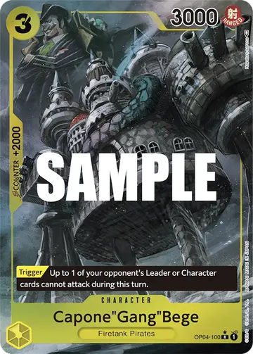 Capone"Gang"Bege OP04-100 (Alternate art)