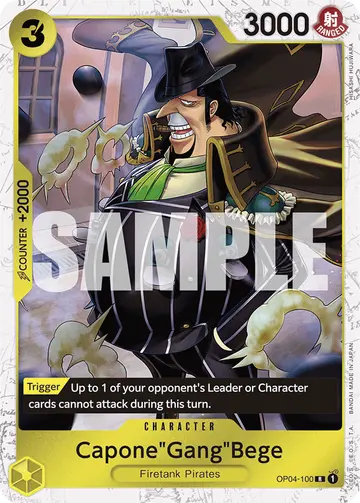 Capone"Gang"Bege OP04-100 (Alternate art)
