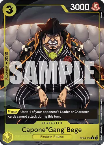 Capone"Gang"Bege OP04-100 (Alternate art)