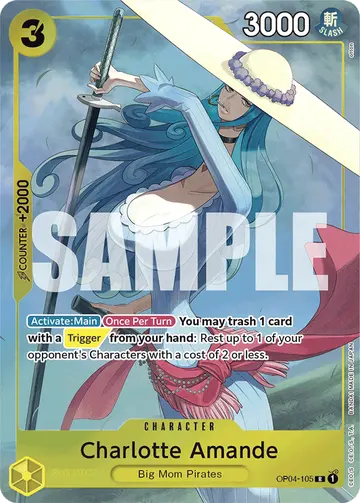 Charlotte Amande OP04-105 (Alternate art)