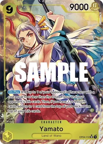 Yamato OP04-112 (Alternate art)
