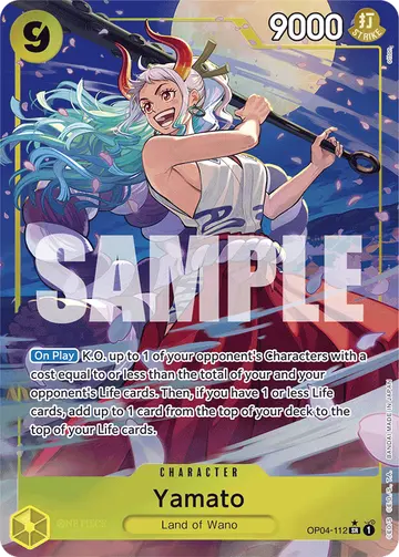 Yamato OP04-112 (Alternate art)