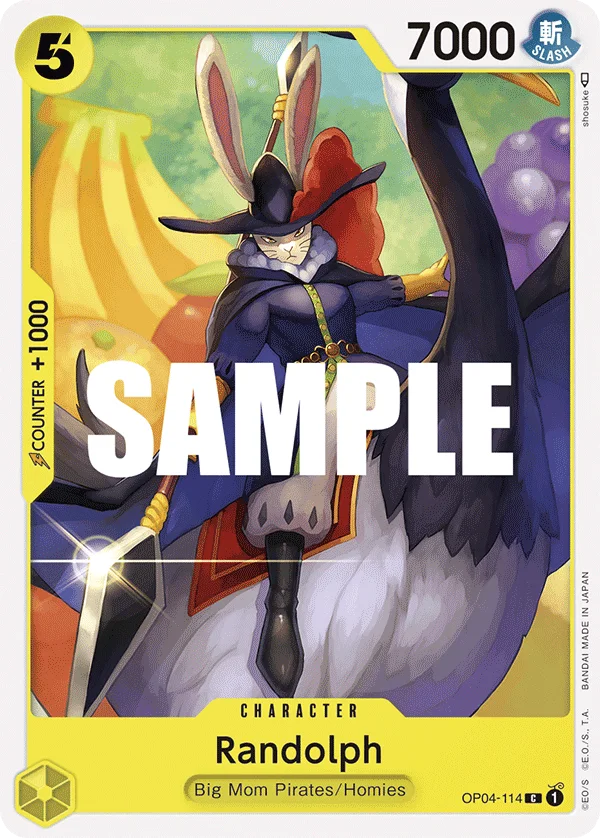 Randolph OP04-114 – One Piece Card Game Character