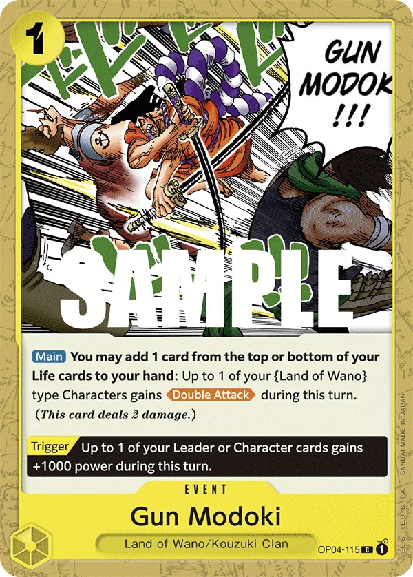 Gun Modoki OP04-115 – One Piece Card Game Event