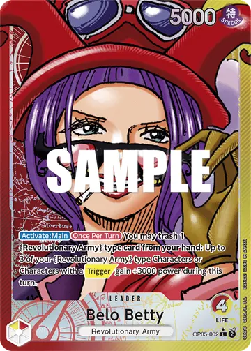 Belo Betty OP05-002 (Alternate art)