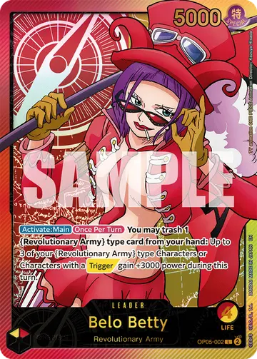 Belo Betty OP05-002 (Alternate art)