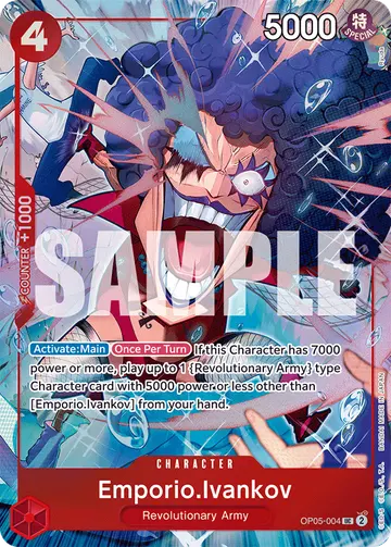 Emporio.Ivankov OP05-004 (Alternate art)