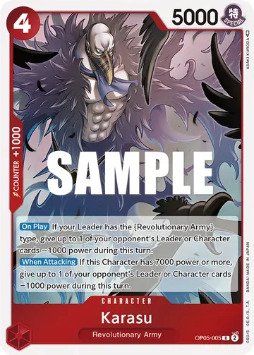 Karasu OP05-005