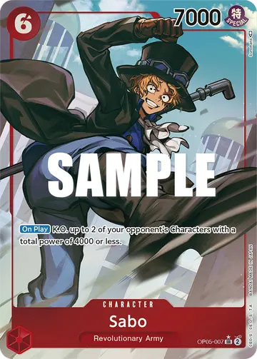 Sabo OP05-007 (Alternate art)