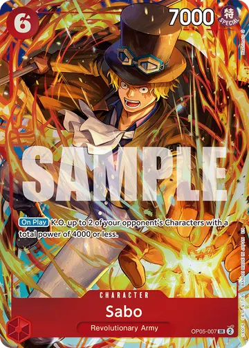 Sabo OP05-007 (Alternate art)