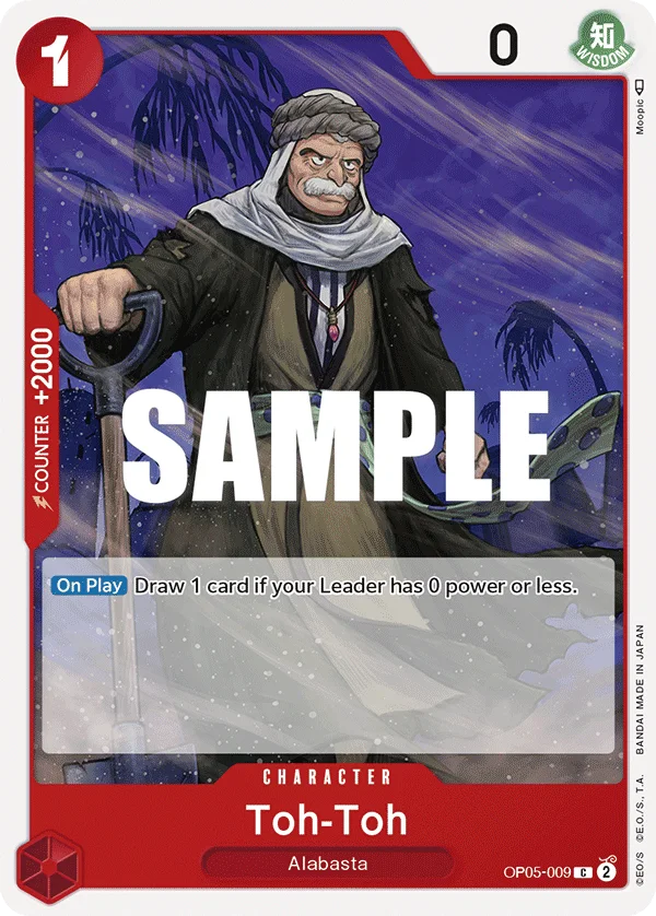 Toh-Toh OP05-009 – One Piece Card Game Character