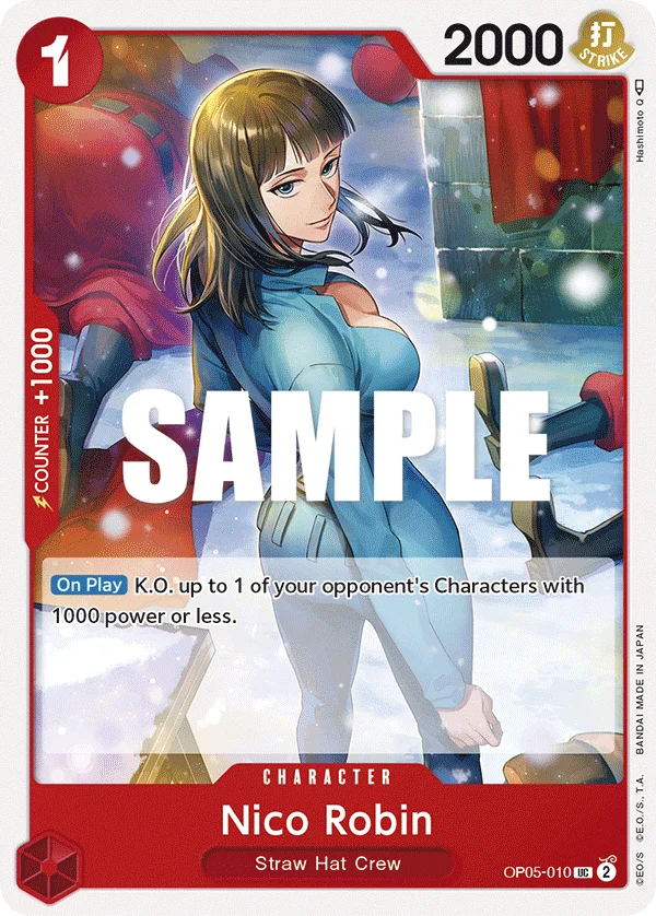 Nico Robin OP05-010 – One Piece Card Game Character