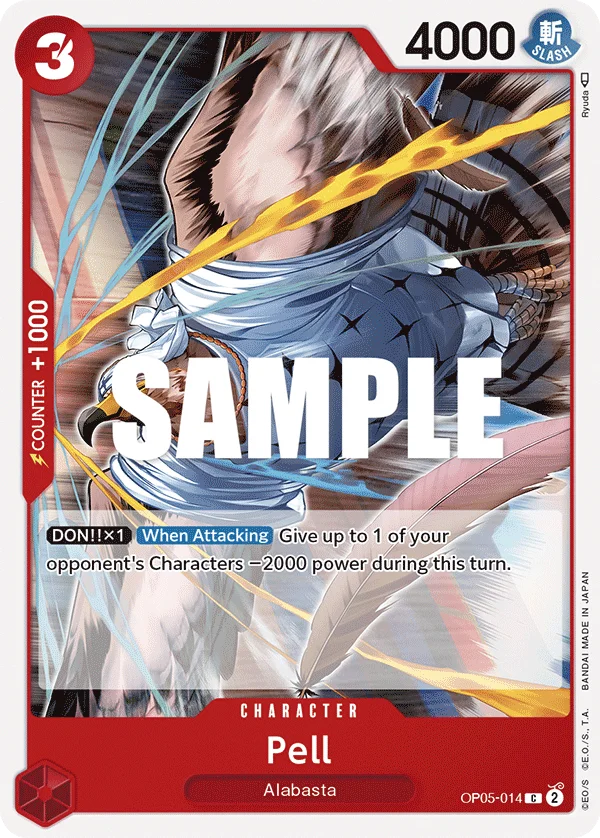 Pell OP05-014 – One Piece Card Game Character