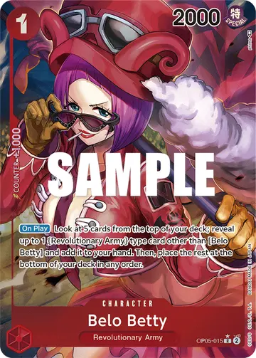 Belo Betty OP05-015 (Alternate art)