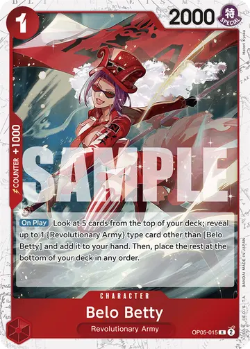 Belo Betty OP05-015 (Alternate art)