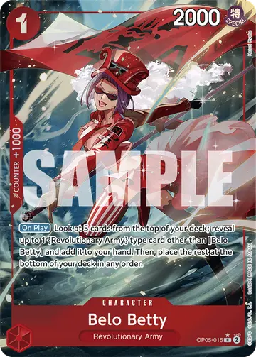 Belo Betty OP05-015 (Alternate art)