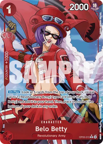 Belo Betty OP05-015 (Alternate art)