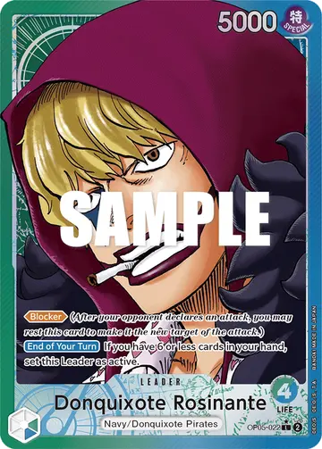 Donquixote Rosinante OP05-022 (Alternate art)