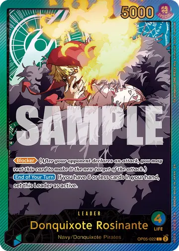 Donquixote Rosinante OP05-022 (Alternate art)