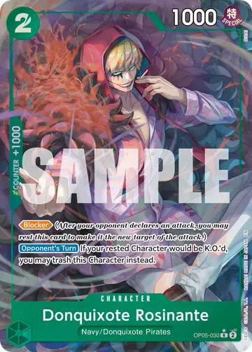 Donquixote Rosinante OP05-030 (Alternate art)