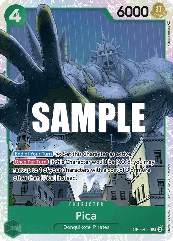 Pica OP05-032 – One Piece Card Game Character