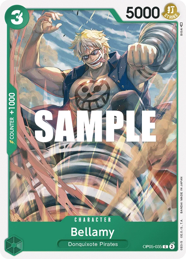 Bellamy OP05-035 – One Piece Card Game Character