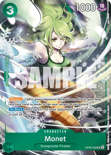 Monet OP05-036 (Alternate art)