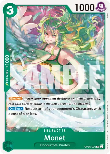 Monet OP05-036 (Reprint)