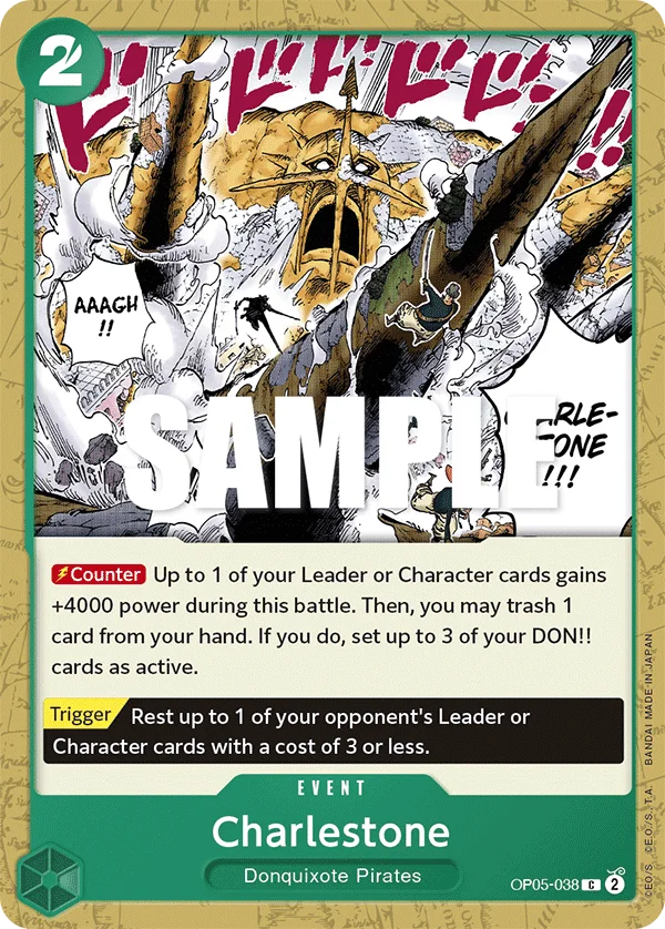 Charlestone OP05-038 – One Piece Card Game Event
