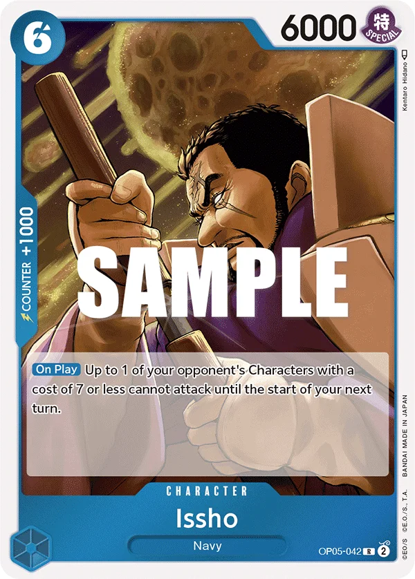 Issho OP05-042 – One Piece Card Game Character