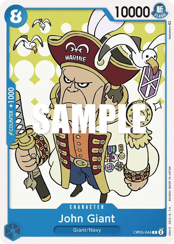 John Giant OP05-044 – One Piece Card Game Character