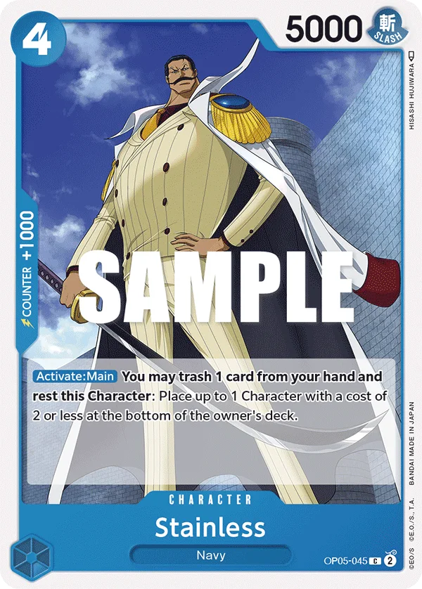 Stainless OP05-045 – One Piece Card Game Character