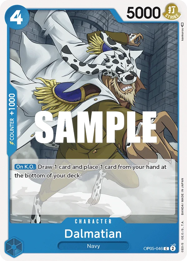Dalmatian OP05-046 – One Piece Card Game Character