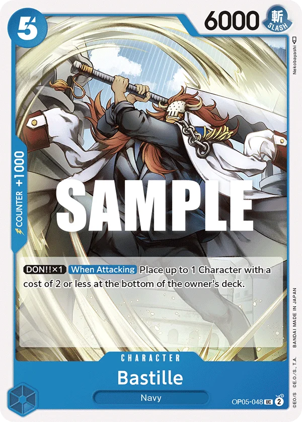 Bastille OP05-048 – One Piece Card Game Character