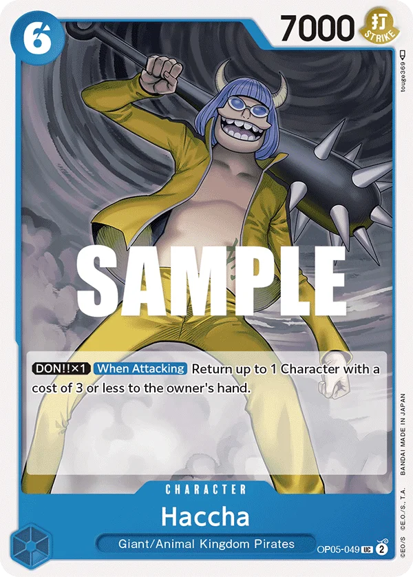 Haccha OP05-049 – One Piece Card Game Character
