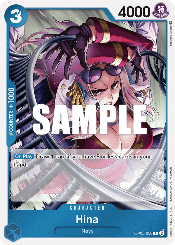 Hina OP05-050 – One Piece Card Game Character