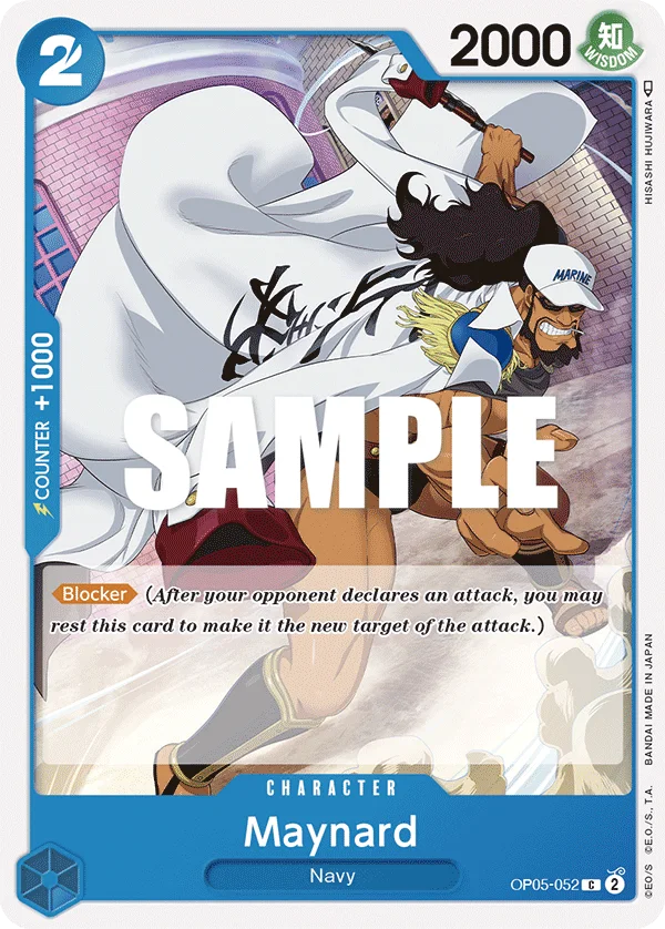 Maynard OP05-052 – One Piece Card Game Character
