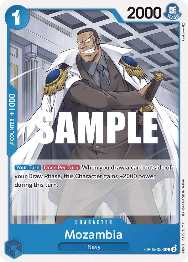 Mozambia OP05-053 – One Piece Card Game Character