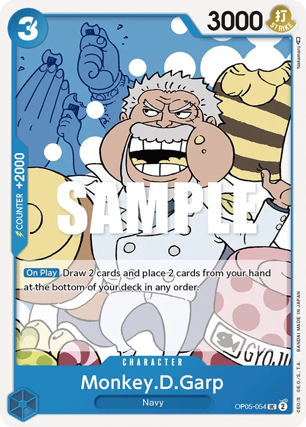 Monkey.D.Garp OP05-054 – One Piece Card Game Character