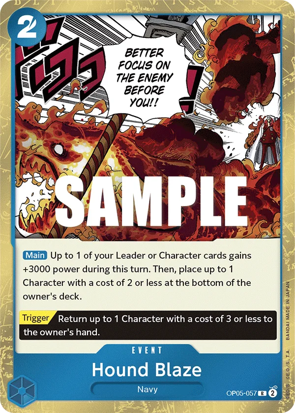 Hound Blaze OP05-057 – One Piece Card Game Event