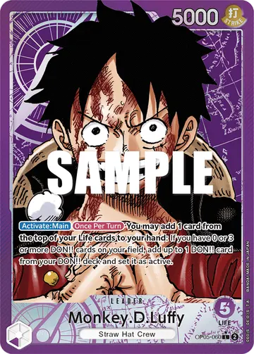 Monkey.D.Luffy OP05-060 (Alternate art)