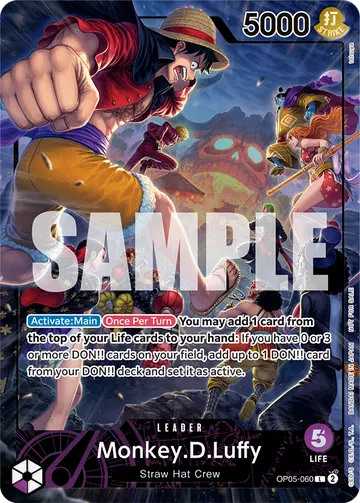Monkey.D.Luffy OP05-060 (Alternate art)