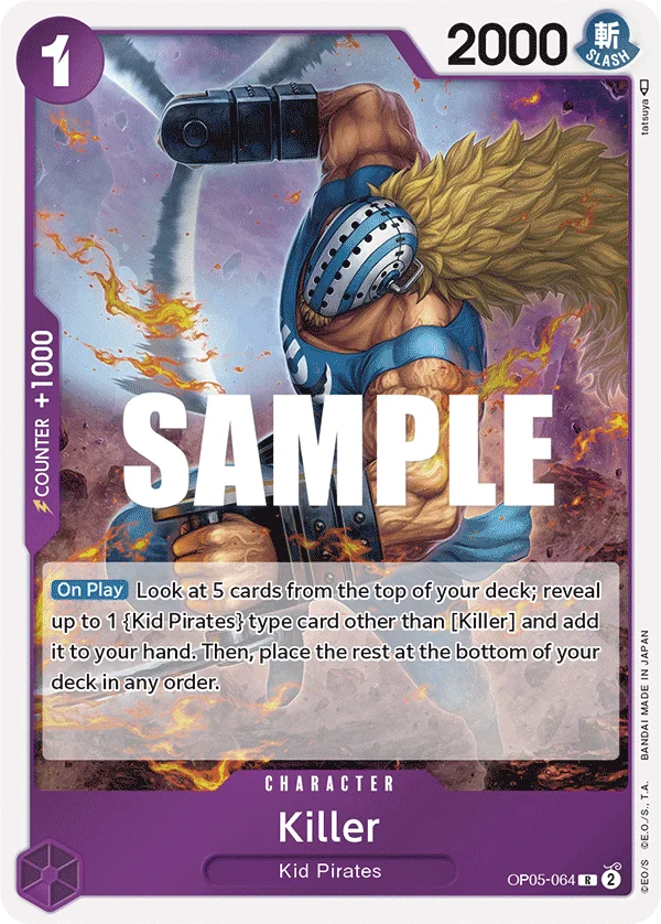 Killer OP05-064 – One Piece Card Game Character