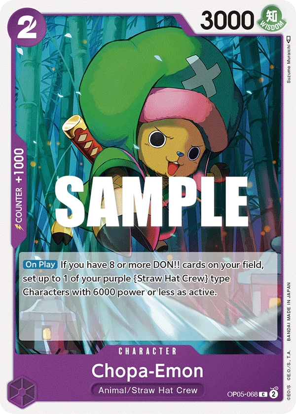 Chopa-Emon OP05-068 – One Piece Card Game Character