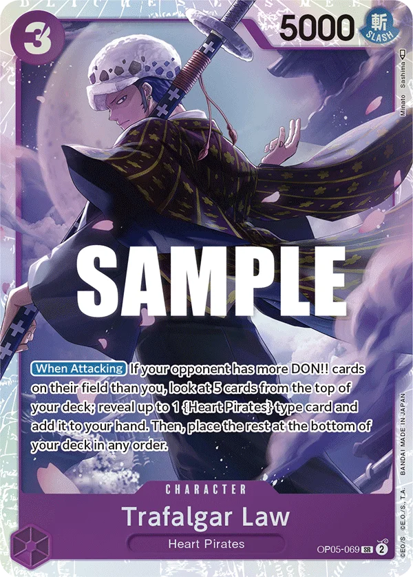 Trafalgar Law OP05-069 – One Piece Card Game Character